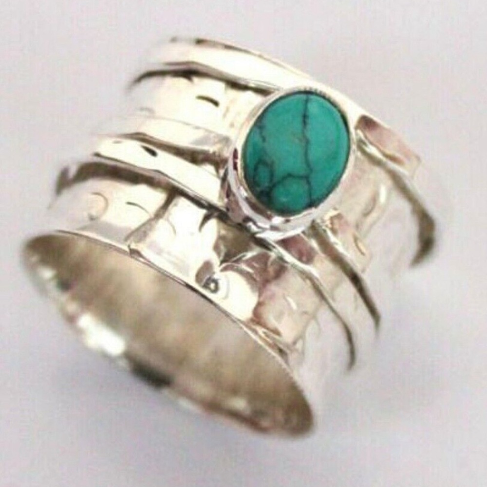 NWOT Sterling Silver and Turquoise Ring